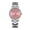 Pink, variant on Women's watch, trendy, unique, stylish, luminous, business quartz watch, simple and versatile women's wristwatch