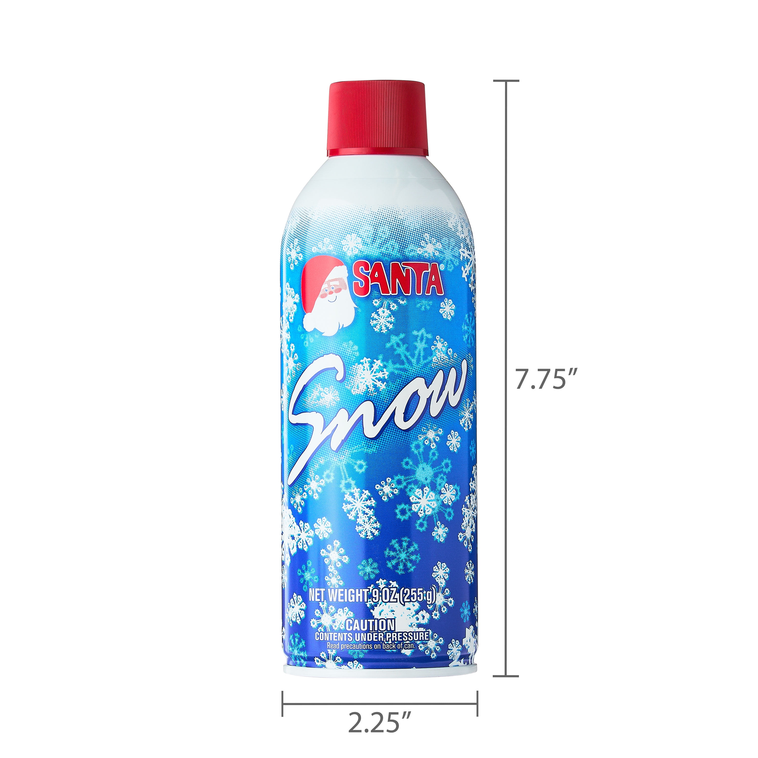 Santa Christmas Tree Flocking Spray Snow 9oz - Walmart.com