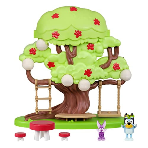Set de juego Bluey Tree con Secret Hideaway, Flower Crown y