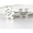 thumbnail image 2 of 2 Pcs You're My Person Matching Keychains, Jigsaw Puzzle Keychain for Her Him Keychain Jewelry Set for Boyfriend Girlfriend Birthday, Anniversary, Christmas, Valentines Day Gifts, 2 of 8