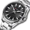 thumbnail image 1 of Relojes Luminosos De Acero Inoxidable Para Hombre Curren Color Del Fondo Silver Black, 1 of 2