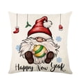 thumbnail image 1 of Matsuzay Fundas decorativas navideñas para almohada, funda de almohada con forma cuadrada, fundas para sofá, sala de estar, accesorios, Kits de decoración para fiestas Tipo 1, 1 of 6