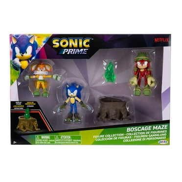 Sonic Prime 2.5 inch Action Figures Bosmaz Cage Themed Gift Set