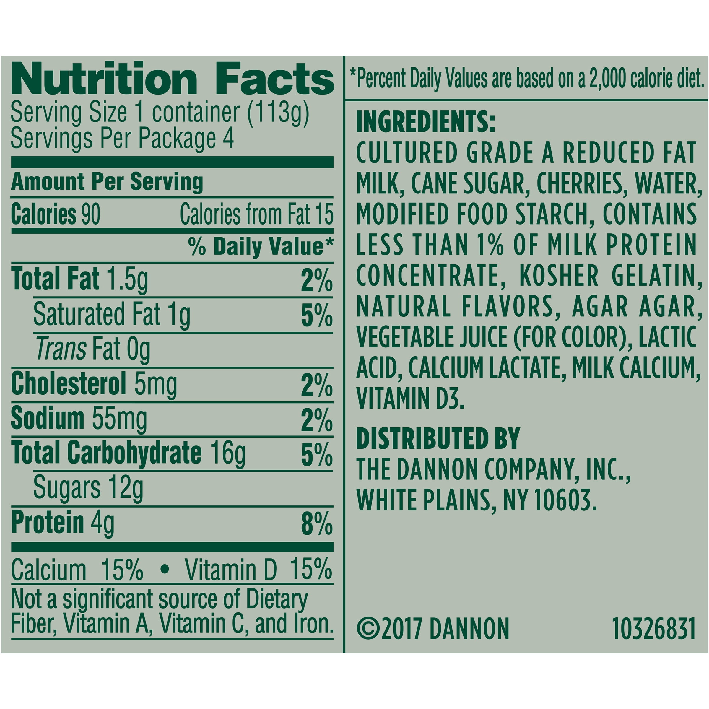 Activia Strawberry Yogurt Nutrition Information Blog Dandk