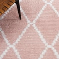 thumbnail image 6 of SAFAVIEH Augustine Melany Trellis Area Rug, Pink/Ivory, 9' x 12', 6 of 11