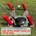 thumbnail image 3 of EyeLine Golf Speed Trap - Build Confidence, Improve Your Swing with Slice and Hook Corrector, Swing Trainer, Path Aid, Greater Distance, Made in USA, Polycarbonate Base, 3 of 5