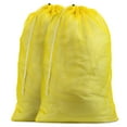 thumbnail image 2 of 2 Pack Mesh Laundry Bag - Large 24" x 36" - Durable, Machine Washable with Secure Drawstring Closure - Perfect for College Dorms, Laundromats, Apartments (Yellow), 2 of 7