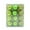 Green, variant on Popvcly Multi-color Plastic Mini Shatterproof Ball Ornaments, 24 Count (1.18")