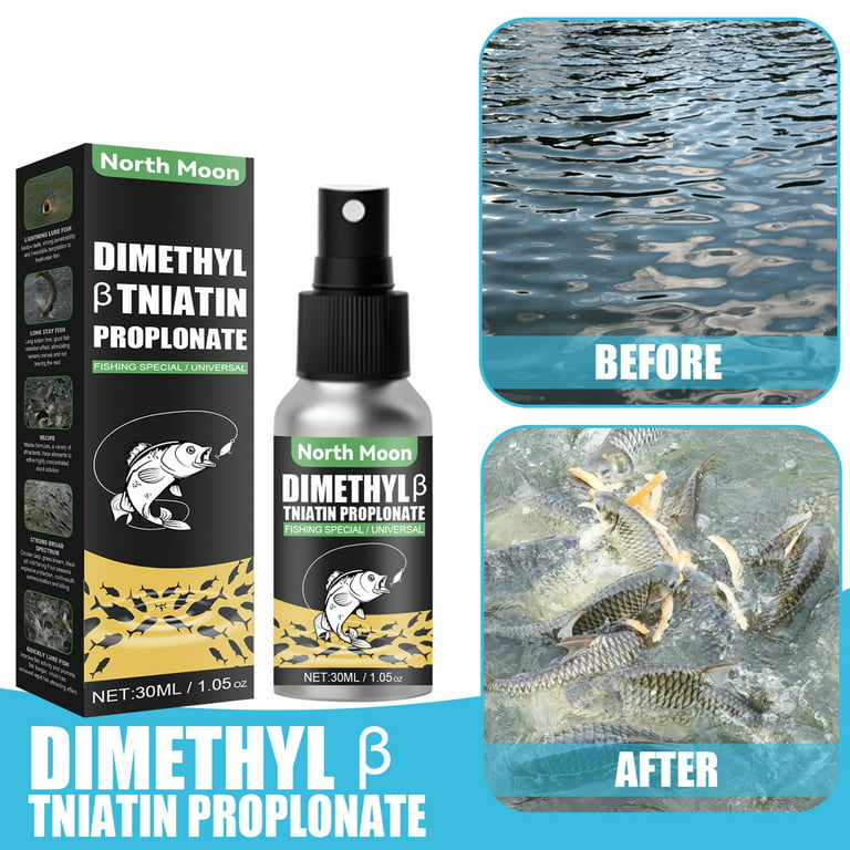 Mightlink 30ml North Moon Fishing Bait Attractant Natural Scent Effective  Fish Attraction Long Lasting Retention Outdoor Fishing Lure Liquid  Attractant for Reservoir 