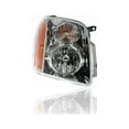 thumbnail image 3 of Headlight Assembly - Compatible/Replacement for '07-14 GMC Yukon Yukon-XL, 08-13 Hybrid - Pair, Left Driver + Right Passenger Set - 15861026, 15861025 Fits select: 2014 GMC YUKON SLT, 3 of 4