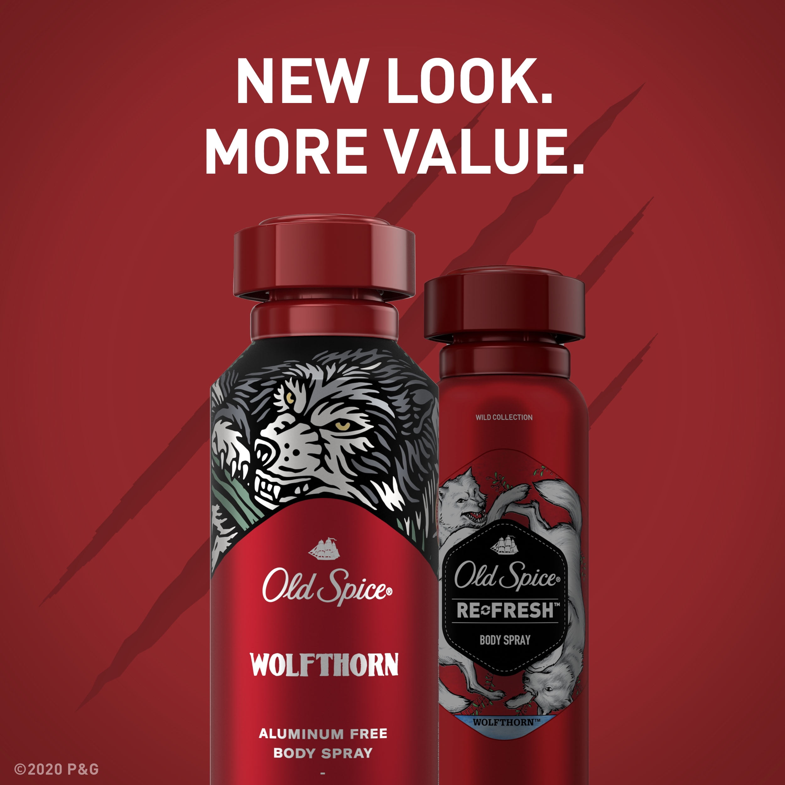 Old Spice Aluminum Free Body Spray for Men, Wolfthorn, Oz Walmart.com