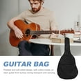 thumbnail image 6 of Yuangui 41" Acoustic Guitar Bag with Padded Straps & Pockets - Black, 6 of 11