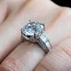thumbnail image 5 of Anillo conmemorativo de diamante completo exquisito a la moda, regalo de joyería de boda de compromiso para mujer Wmkox8yii fajkfhkj2536, 5 of 9