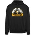thumbnail image 2 of Men's Levelwear Black Pittsburgh Penguins Contact Banner Arch Pullover Hoodie, 2 of 3