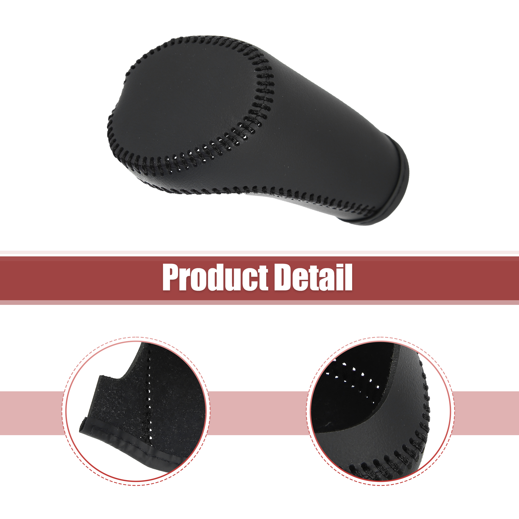 Unique Bargains Car Gear Shift Knob Cover Protector for Chevrolet Equinox 2018-2021 Black