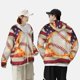 thumbnail image 4 of Balery Baseball Ball With Flag Sudadera ligera de manga larga con capucha y protección solar UPF 50+ para hombre y mujer, ideal para pesca y running-XX-Large, 4 of 7