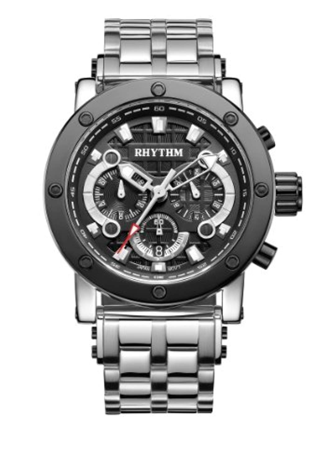 Rhythm Stainless Steel Rhythm I1203S01 Wrist Watch