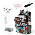 thumbnail image 7 of The Cuphead Show Backpacks Bookbag Casual Daypack Backpacks for Travel Work Camping Office, 7 of 7