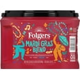 thumbnail image 2 of Folgers Mardi Gras Blend Medium Dark Roast Ground Coffee, 2 of 4