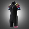 thumbnail image 3 of Combinaison de Triathlon pour Femmes Combinaison de Course Compression Course Natation Cyclisme Skinsuits TG, 3 of 8