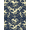 Blue, Pattern 3, variant on ODIKA 4'x6' Machine Washable Non-Slip Area Rug, Traditional Cream High Traffic Rug, Ivory, 1181645