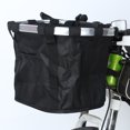 thumbnail image 3 of Bicicleta Bolsa de transporte para manillar Ndcxsfigh de bicicletacesta de aleación de aluminio delantera para MTB (negro), 3 of 8