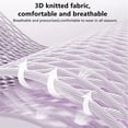 thumbnail image 3 of Manga de compresión para rodilla de 4 piezas: el mejor soporte para rodilla, rodillera elástica, funda de compresión para soporte de rodilla 3D de alta elasticidad, con vendaje de compresión ajustable, adecuado para hombres y mujeres,XL Rojo Verde, 3 of 5
