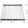 thumbnail image 2 of Stainless Steel Foldable Drying Mat, 2 of 5