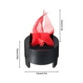 thumbnail image 3 of GiLiling 3D Artificial Fire LED Flame Lamp - Realistic Prop Effect for Christmas Halloween New Year Indoor Stage Night Club Decor Flameless Ambiance​​, 3 of 9