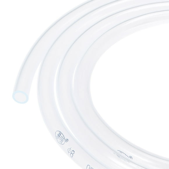 Unique Bargains 8mmx10mm 1m PVC Vinyl Tubing Clear Tube Plastic Tubing Water Hose Airline