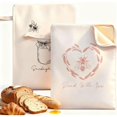 thumbnail image 1 of 1 Juego/2 Bolsas de  de Abeja para Conservar Pan de Frutas con Doble Capa Incorporada, Reutilizables., 1 of 1