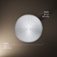 thumbnail image 3 of Kohler K-13693-2BZ 10-Inch Traditional Round Rain Showerhead with Katalyst Spray Technology, Oil Rubbed Bronze, 3 of 5