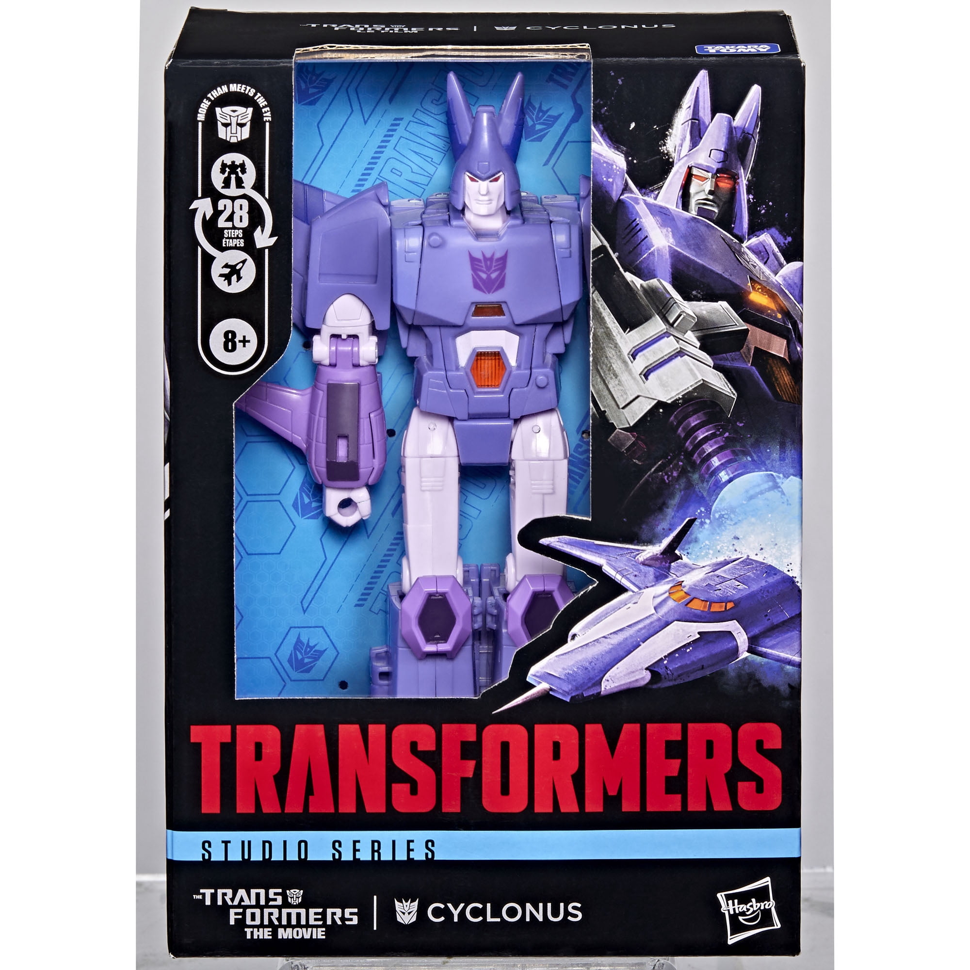 Transformers Studio Series Cyclonus, The Transformers: The Movie 8-inch Action Figure, 8+