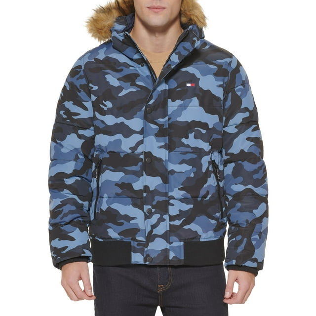 Chaqueta Tommy Hilfiger de tela ártica acolchada para hombre
