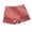 #0448-Pink, variant on Satin Boyshort Panties for Women Scalloped Edge Full Coverage Briefs Silky Smooth Elegant Daily Intimates Gift