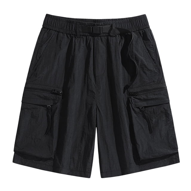 Soki Cargo Sweatpants Shorts for Men Workwear Utility Loose Fit,M-5XL