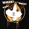 thumbnail image 3 of CafePress - Love Guinea Pigs Wheek Love This Graphi Sweatshirt - Zip Hoodie, Classic Hooded Sweatshirt with Metal Zipper, 3 of 4