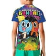 thumbnail image 2 of The Amazing World Of Gumball Boys' Shirt 3D Print Short Sleeve Tee Tshirt for Kids, 2 of 9