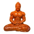 thumbnail image 2 of Estatua de Buda, figura de Buda, escultura de Buda para exteriores, ideal como regalo. Palo de rosa L, 2 of 9