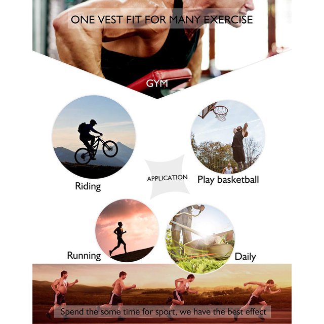 Chaleco De Sudor Chaleco de sudor de neopreno Elástico Hombres Sauna Fitness Chaleco para uso diario (S Negro) Ndcxsfigh Para Estrenar