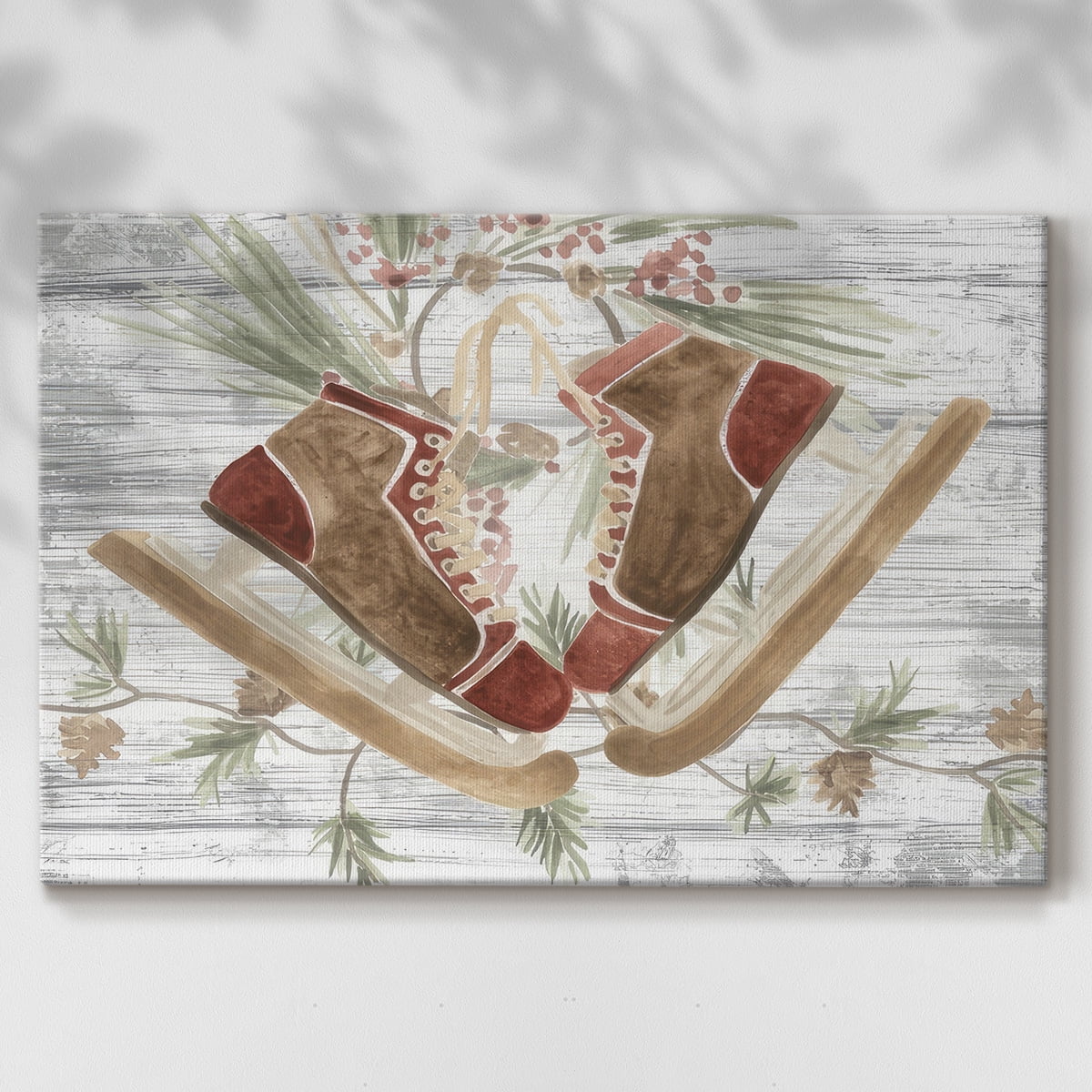 Pinecone Lodge Collection A- Gallery Wrapped Canvas