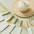 thumbnail image 3 of Cutter Tool for Kitchen Use Wall-Mixed Suction Cup Sharpener with Styled ABS Material Unique Cute Ear Pattern -Purpose Sharpening Accessory for Living Room Bedroom and Bathroom, 3 of 7