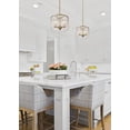 thumbnail image 7 of 1943P12-MGLD-Z-Lite-Glacier - 3 Light Pendant In Contemporary Style-9 Inches Tall and 12.5 Inches Wide-Modern Gold Finish, 7 of 7