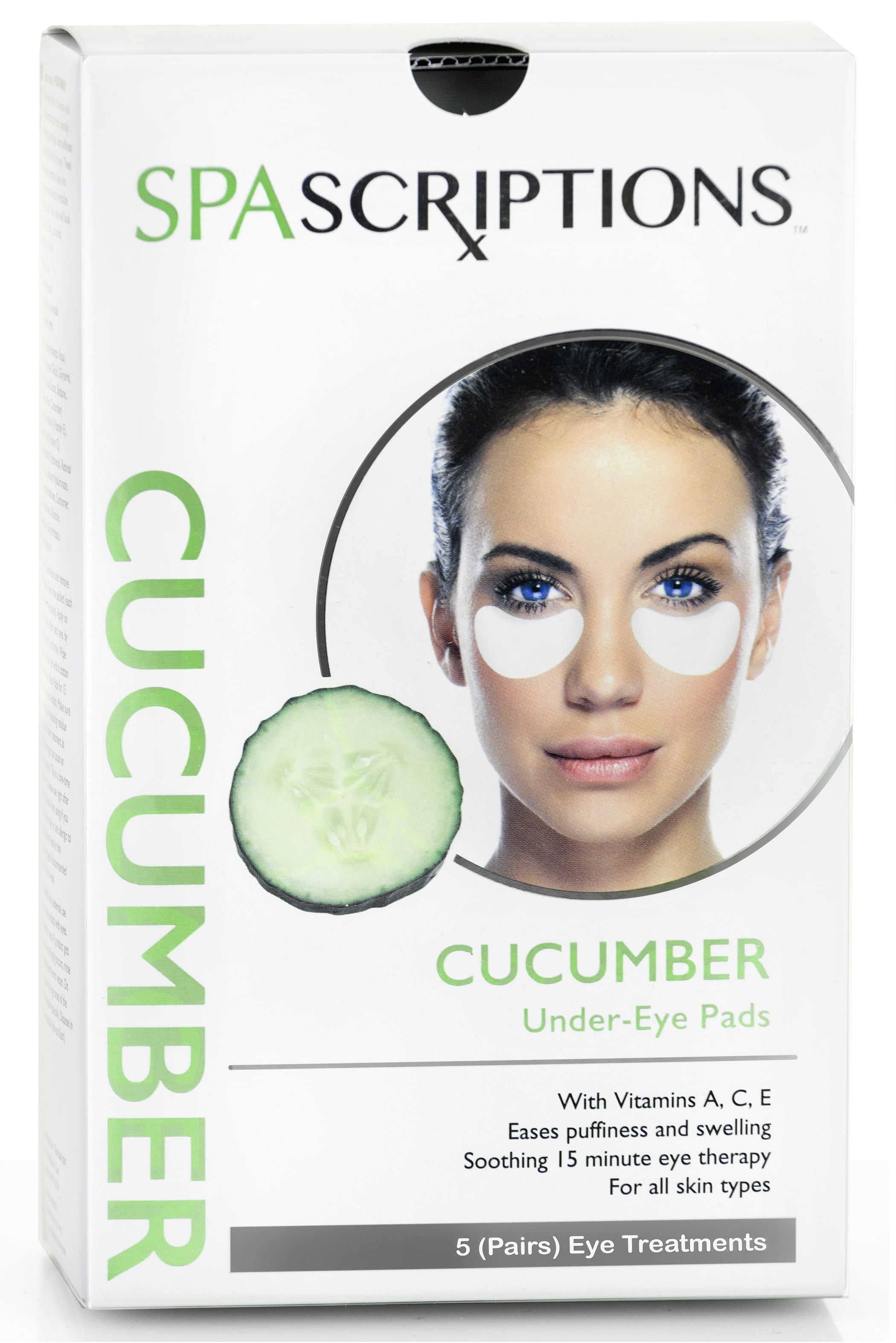 Cucumber Undereye Pads 5 PAIRS