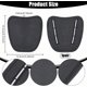 thumbnail image 2 of 2 fundas de cuero negro para cordones, funda protectora de piel de vaca, funda portátil para zapatos para trabajos de soldadura, 5,31 x 5,24 x 0,157 pulgadas, 2 of 9