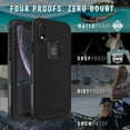 thumbnail image 6 of LifeProof FR Series Waterproof Case for iPhone Xs (ONLY) with Cleaning Cloth - Tiki (FAIR Aqua/Blue Tint/Lime), 6 of 7