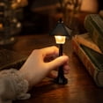 thumbnail image 4 of Mini Street Lamp Figurine LED Small Scene Light for Micro Landscape Desktop Fairy Garden Decoration, 4 of 6