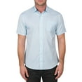 thumbnail image 4 of Nick Graham Men's Everywhere Woven Stretch Performance Short Sleeve Shirt (Aqua, S), 4 of 4