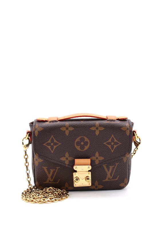 Pre-Owned Micro Metis Monogram Canvas By Rebag