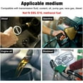 thumbnail image 5 of GFDYREE 8AN Fuel Line Kit, 8AN Nylon Braided Fuel Line Hose Fitting Kit CPE 20FT Black, 5 of 5